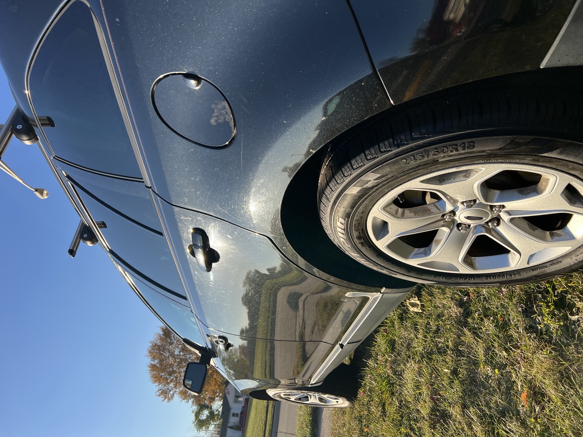 Car after paint wheeling